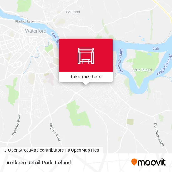 Ardkeen Retail Park plan