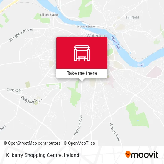 Kilbarry Shopping Centre map
