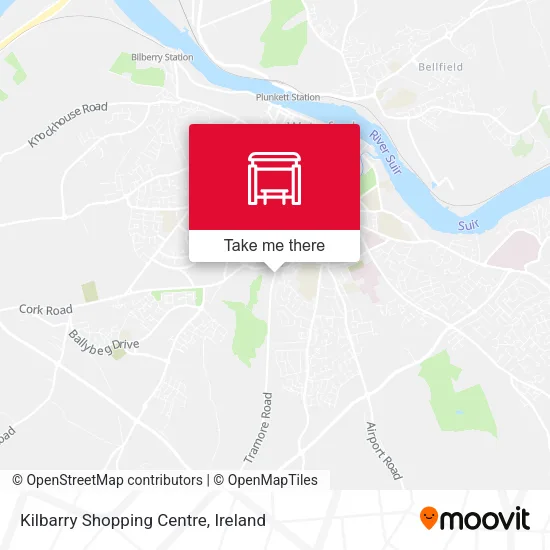 Kilbarry Shopping Centre map