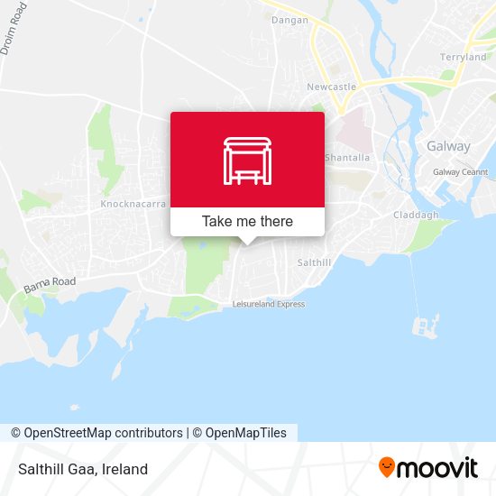 Salthill Gaa map