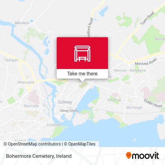 Bohermore Cemetery map