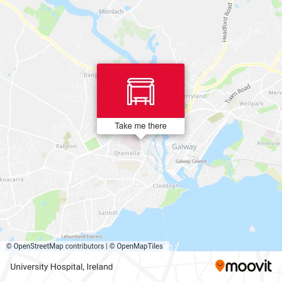 University Hospital map