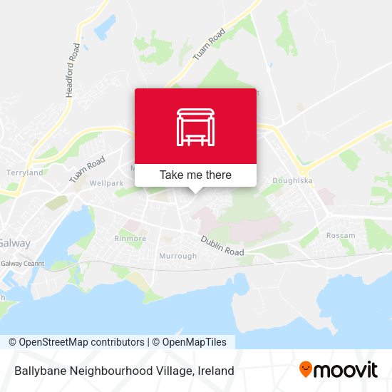 Ballybane Neighbourhood Village map