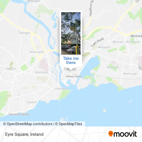 Eyre Square map