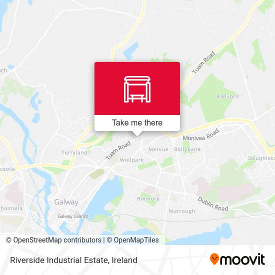 Riverside Industrial Estate map