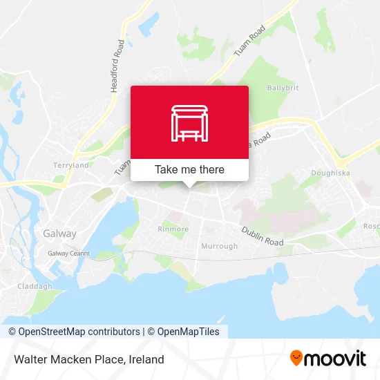 Walter Macken Place map