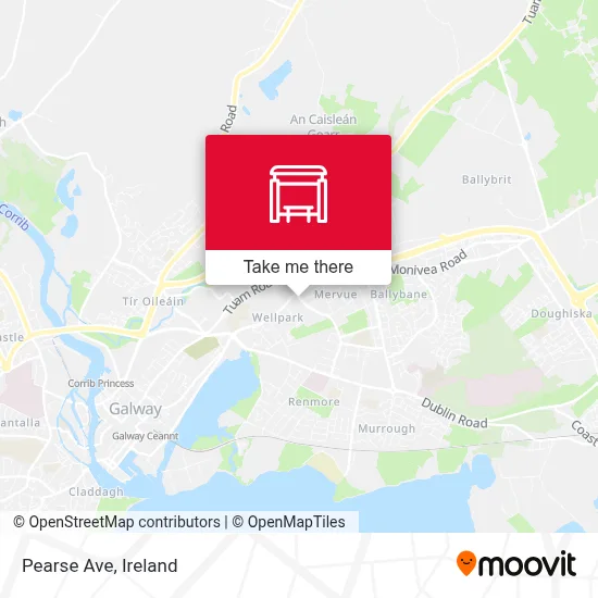 Pearse Ave map