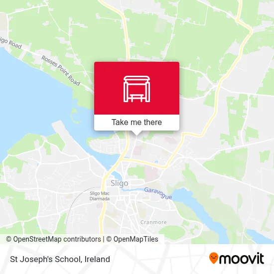 St Joseph's School map