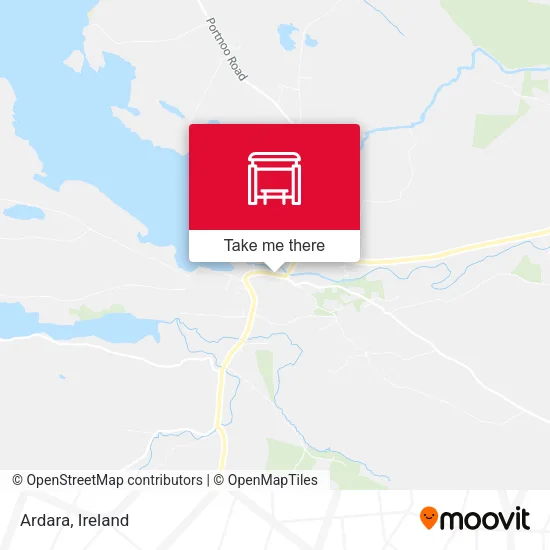 Ardara map
