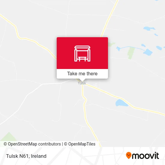 Tulsk N61 map