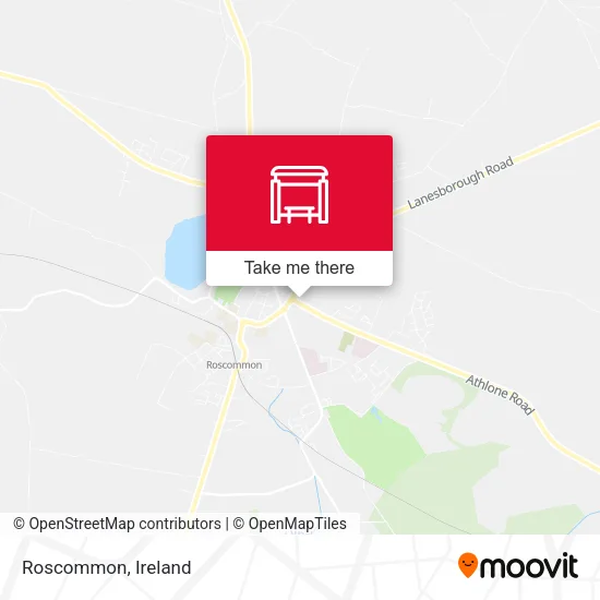 Roscommon map