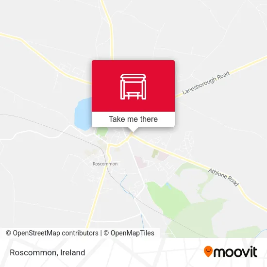 Roscommon map