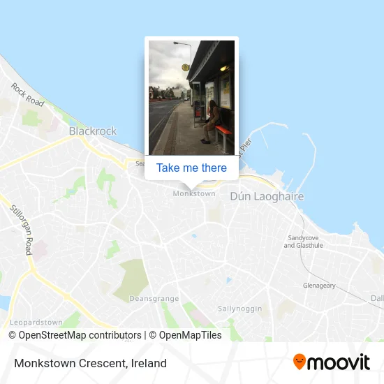 Monkstown Crescent map
