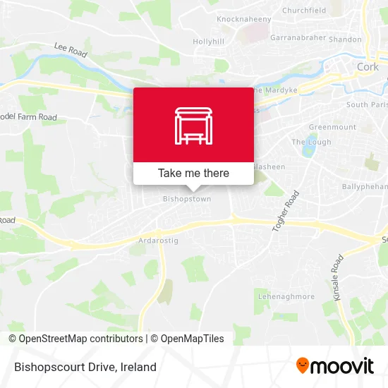 Bishopscourt Drive map