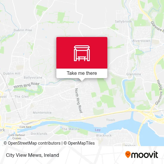 City View Mews map