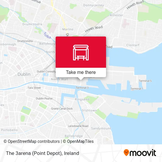 The 3arena (Point Depot) plan