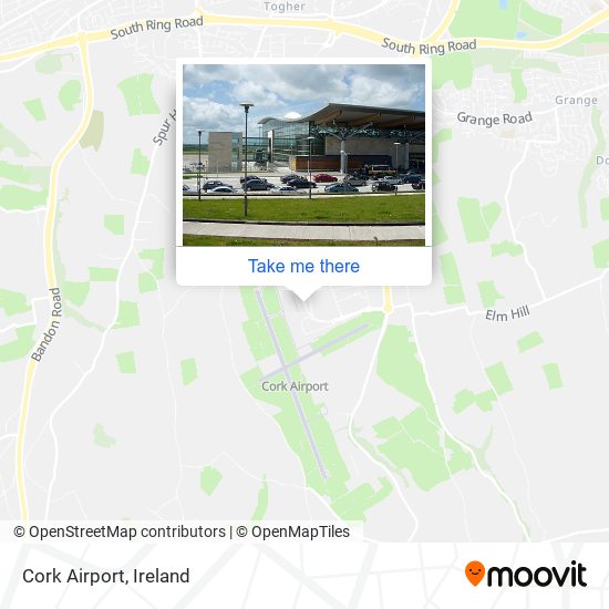 Cork Airport map