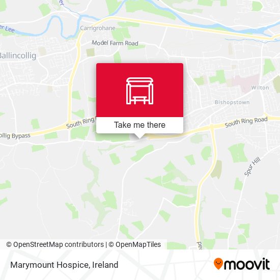 Marymount Hospice map