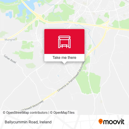 Ballycummin Road map