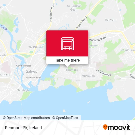 Renmore Pk map
