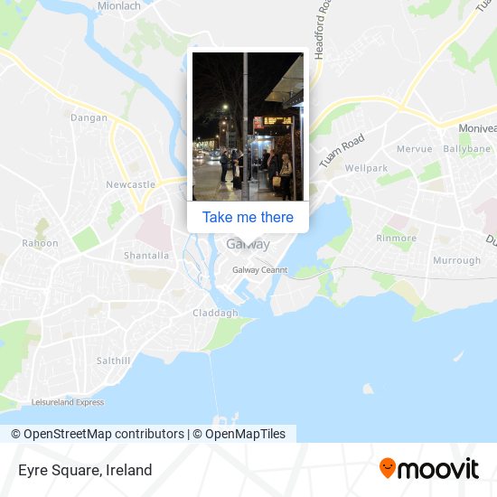 Eyre Square map