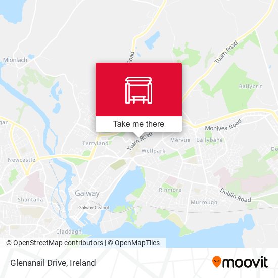 Glenanail Drive map