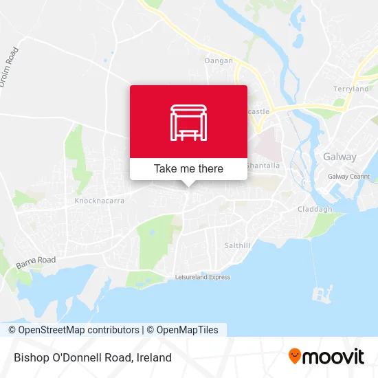 Bishop O'Donnell Road map