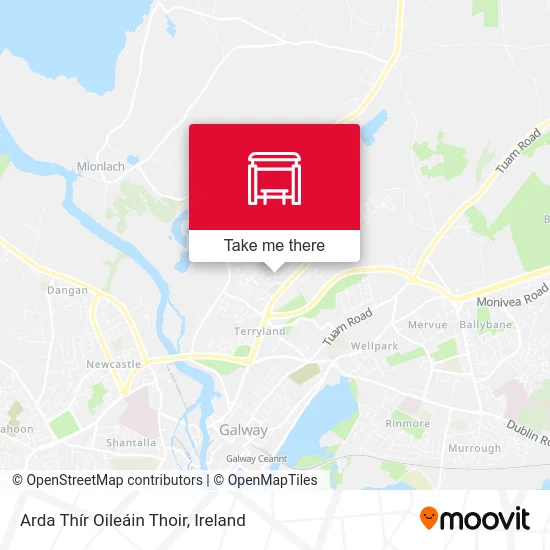 Arda Thír Oileáin Thoir map