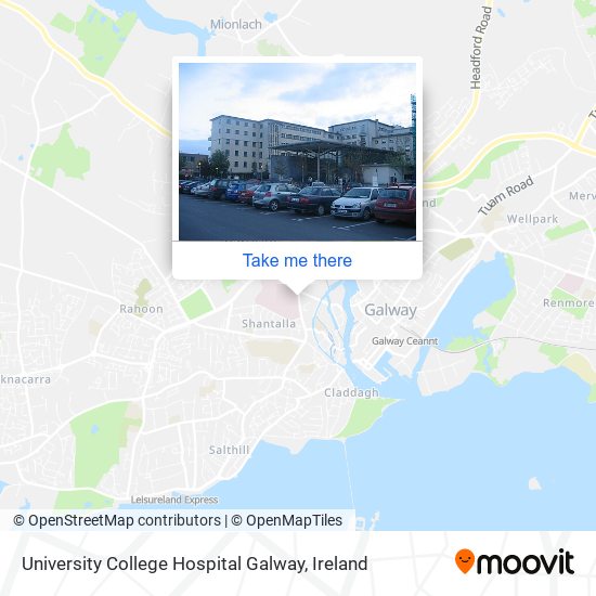 University College Hospital Galway plan
