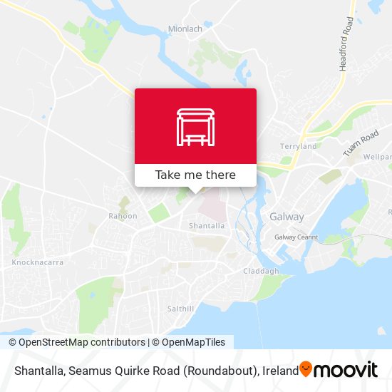 Shantalla, Seamus Quirke Road (Roundabout) map
