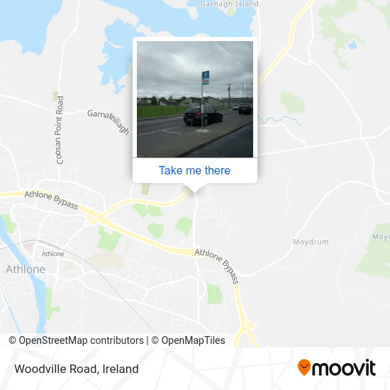 Woodville Road map