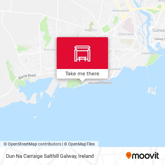 Dun Na Carraige Salthill Galway map