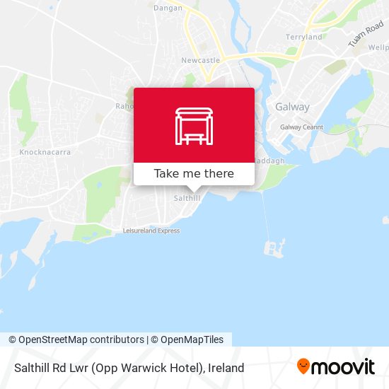 Salthill Rd Lwr (Opp Warwick Hotel) map