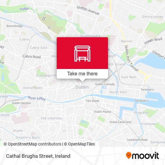 Cathal Brugha Street map