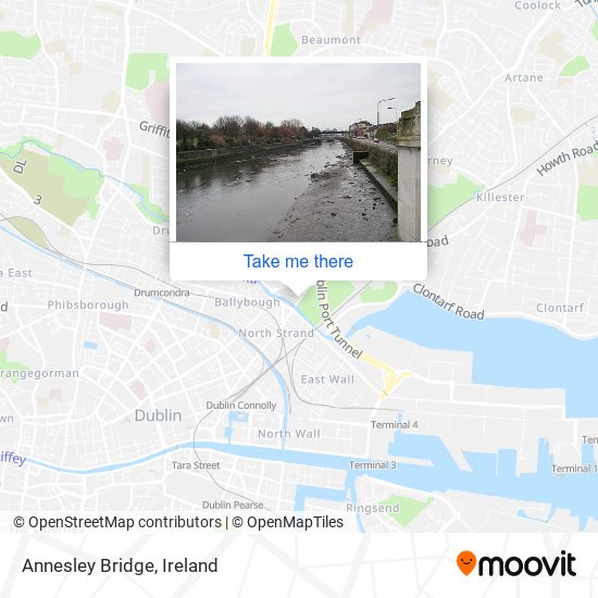 Annesley Bridge map