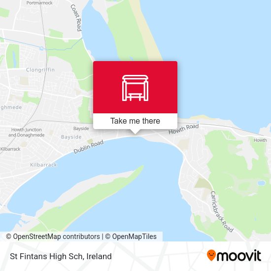 St Fintans High Sch map