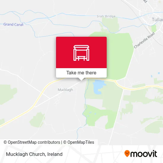 Mucklagh Church map