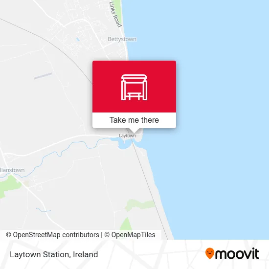 Laytown Station map