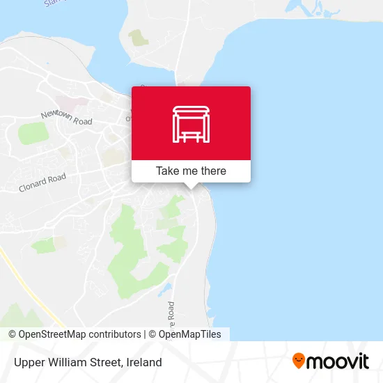 Upper William Street map