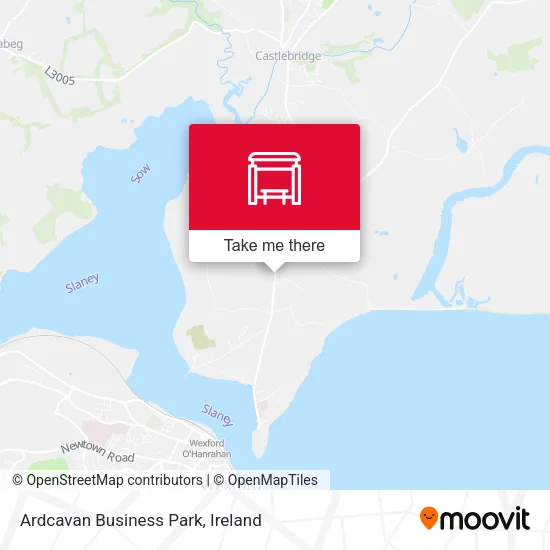 Ardcavan Business Park map