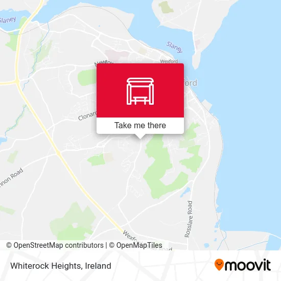 Whiterock Heights map