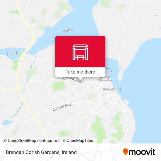 Brendan Corish Gardens map