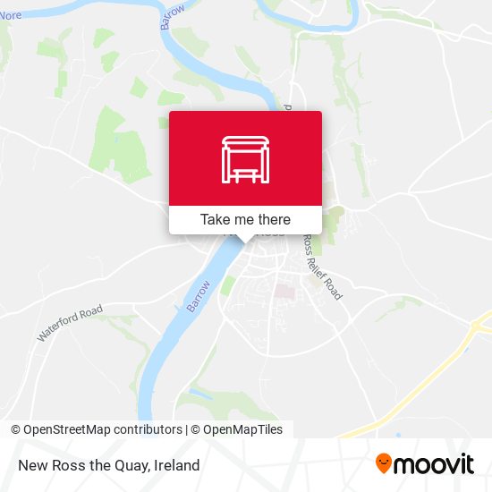 New Ross the Quay map