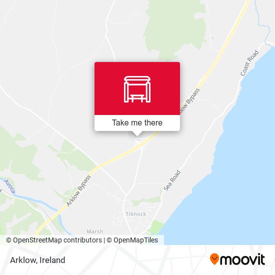 Arklow map