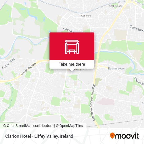 Clarion Hotel - Liffey Valley map