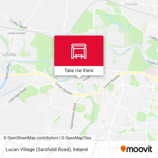 Lucan Village (Sarsfield Road) map