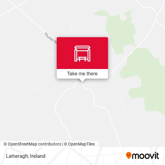 Latteragh map