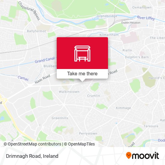 Drimnagh Road map