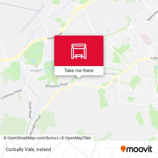 Corbally Vale map