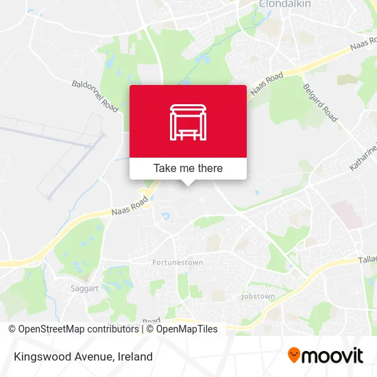 Kingswood Avenue map